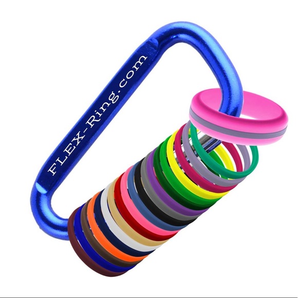 🆕 Flex Ring✨ Silicone Ring/ Interchange Bands ✨ - Picture 1 of 8